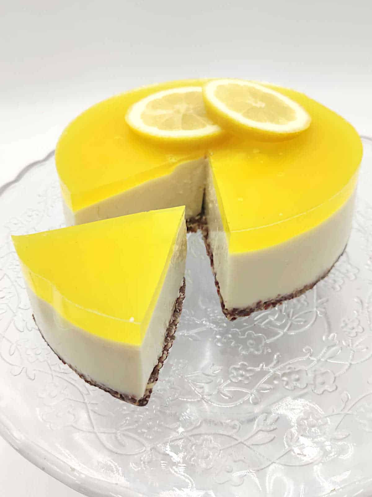 Tarta de limón y yogur